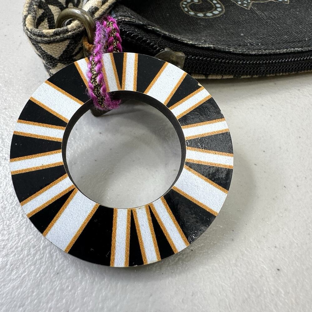 Vintage Laurel Burch Cat Bag Surf N Sand Crossbod… - image 3